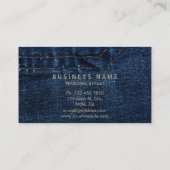 ミニマルStylist結婚 Planer Business Card 名刺 (裏面)