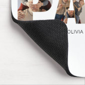 ミニマルWe Love You PAPA Photo Collage マウスパッド (コーナー)