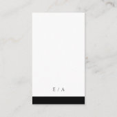 ミニマルWebエレガントサモダンイトQRコード結婚s エンクロージャーカード (裏面)