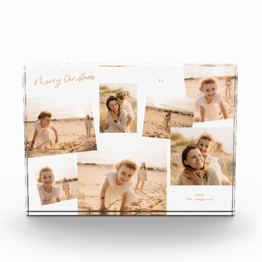 ミニマルYear In Review Christmas数々の 7 フォトブロック (正面)