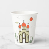 ミニマロシアのリスト正教会 紙コップ (正面)