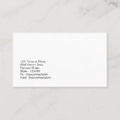 ミニマ実在リストエステート、ホームサービスプロバイダDP7 名刺 (裏面)