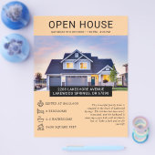 ミニマ実在リストエステートOpen House Flyer - Customiz チラシ (シングル)