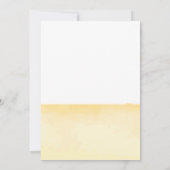 ミニマ来リストここボホ赤ちゃんシャワー サンキューカード (裏面)