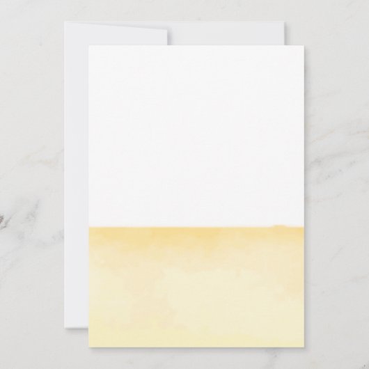 ミニマ来リストここボホ赤ちゃんシャワー サンキューカード (裏面)