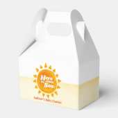 ミニマ来リストここボホ赤ちゃんシャワー フェイバーボックス (裏面サイド)