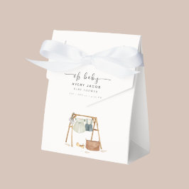 ミニマ男女兼用リストBohoベビーシャワー服 フェイバーボックス