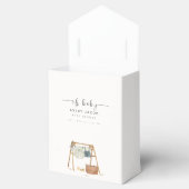 ミニマ男女兼用リストBohoベビーシャワー服 フェイバーボックス (オープン)