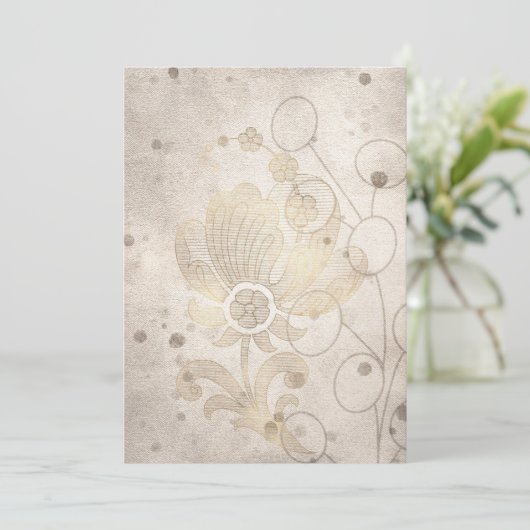 ミニマ空白のリスト金ゴールド映画 案内状 (スタンド正面)