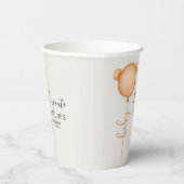 ミニマ素朴リストかわいい赤ちゃんシャワー 紙コップ (右)