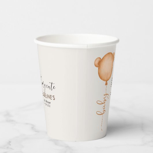 ミニマ素朴リストかわいい赤ちゃんシャワー 紙コップ (右)