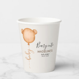 ミニマ素朴リストかわいい赤ちゃんシャワー 紙コップ