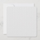 ミニマ素朴リストの木材は日付カードを保存 セーブザデート (裏面)