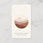 ミニマ素朴リスト・ボホ 名刺 (正面)