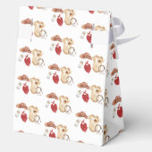 ミニマ素朴リストBoho西カウボーイ赤ちゃんシャワー フェイバーボックス (裏面)