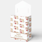 ミニマ素朴リストBoho西カウボーイ赤ちゃんシャワー フェイバーボックス (見開き)