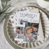 ミニマ結婚したリストとメリー新婚の写真 シーズンカード