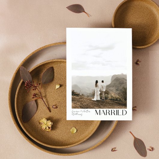 ミニマ結婚したリスト2フォトスクリプトQRコー結婚ド 案内状