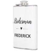 ミニマ結婚リストのパーソナライズされた船員 フラスク (左)