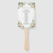 ミニマ結婚リストのファンプログラムEucalyptus & Coton ハンドファン (裏面)