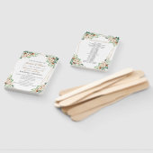 ミニマ結婚リストのファンプログラムEucalyptus & Coton ハンドファン (組立なし)