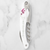 ミニマ結婚リストのブライドメイド明るい赤紫色ID954 ソムリエナイフ (裏面)