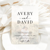 ミニマ結婚リストの写真 招待状