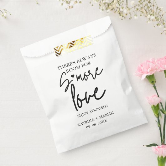 ミニマ結婚リストの愛の駅のサイン フェイバーバッグ (封をした状態)