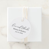 ミニマ結婚リストの書感謝してい道の愛の回り フェイバータグ (インサイチュ)