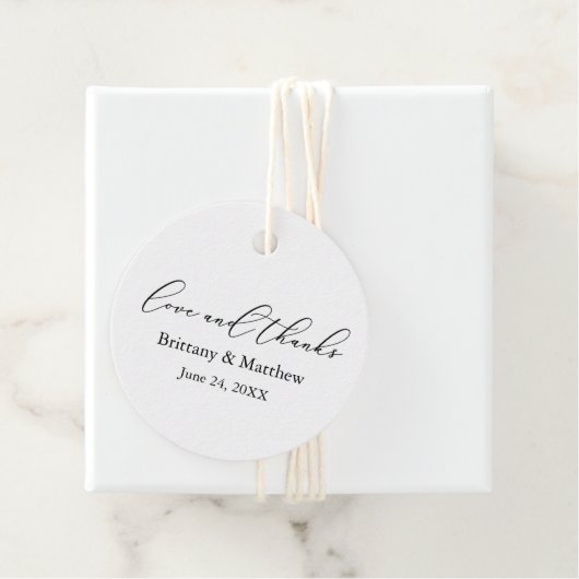 ミニマ結婚リストの書感謝してい道の愛の回り フェイバータグ (インサイチュ)