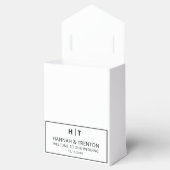 ミニマ結婚リストの歓迎モダン結婚式 フェイバーボックス (オープン)