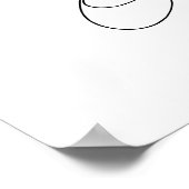 ミニマ結婚リストの自己表現 ポスター (角)