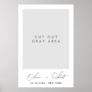 ミニマ結婚リストの自己表現 ポスター