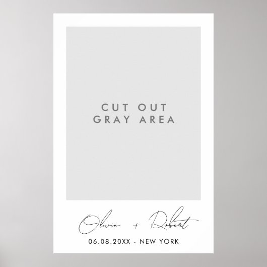 ミニマ結婚リストの自己表現 ポスター (正面)