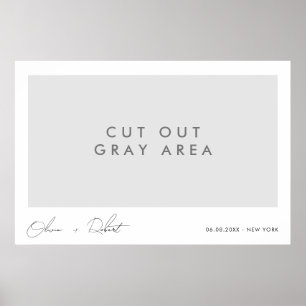 ミニマ結婚リストの自己表現 ポスター