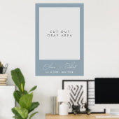 ミニマ結婚リストの自己表現 ポスター (ホームオフィス)