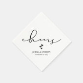 ミニマ結婚リスト応援カクテル スタンダードカクテルナプキン (角)