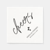 ミニマ結婚リスト応援カクテル スタンダードカクテルナプキン (正面)