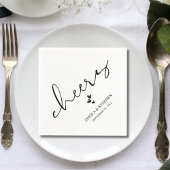 ミニマ結婚リスト応援カクテル スタンダードカクテルナプキン