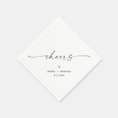 ミニマ結婚リスト応援カクテル スタンダードカクテルナプキン (角)