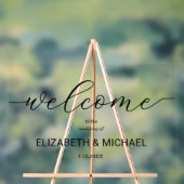 ミニマ結婚リスト歓迎 アクリルサイン (ニュートラル)