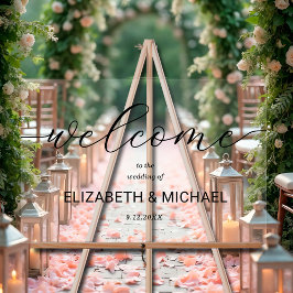 ミニマ結婚リスト歓迎 アクリルサイン