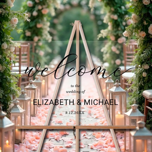 ミニマ結婚リスト歓迎 アクリルサイン