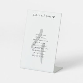 ミニマ結婚リスト表4 台座サイン