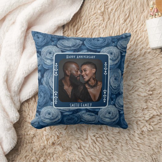 ミニマ結婚リスト記念日装飾用クッション クッション (ブランケット)