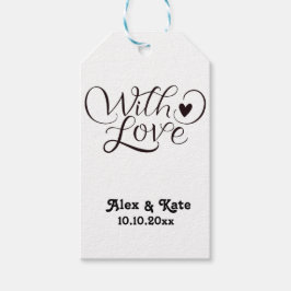 ミニマ結婚リスト ギフトタグ