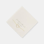 ミニマ結婚リスト スタンダードカクテルナプキン (角)