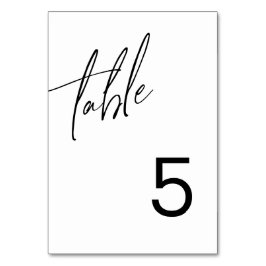 ミニマ結婚リスト テーブルナンバー