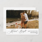 ミニマ結婚リ結婚したス新・明るいクリスマス ポストカード (正面/裏面)