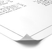 ミニマ縁ど結婚リストの座席 ポスター (角)